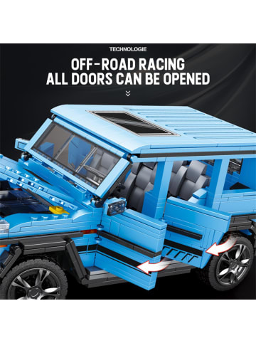 COFI 1453 Reobrix 11032 Geländewagen Klemmbaustein SUV 1324 Teile ab 14 in Blau