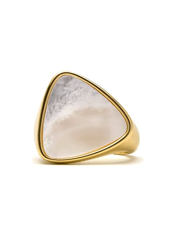 Luxenter Ring Sune mit 18 Karat  verstellbar Gelbgold-Sune gold