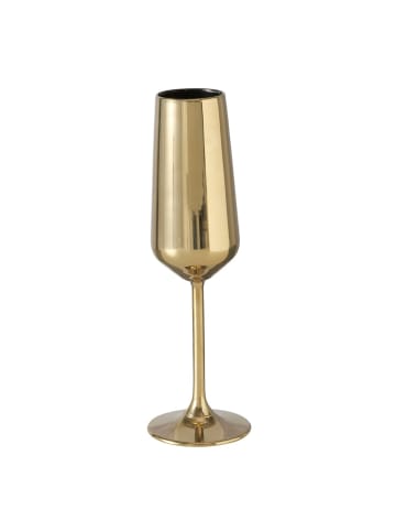 Boltze Sektglas Adora Metallic in gold