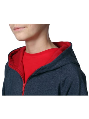 BEZLIT Sweatjacke in Blau - Rot