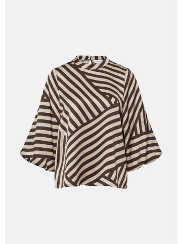 comma Bluse in 89A2_dunkelbraun