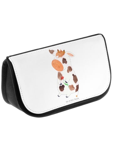 Mr. & Mrs. Panda Kulturbeutel Kuh ohne Spruch in Weiß