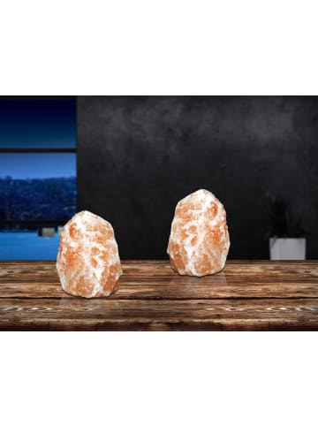 Globo lighting Tischleuchte "STONE" in orange