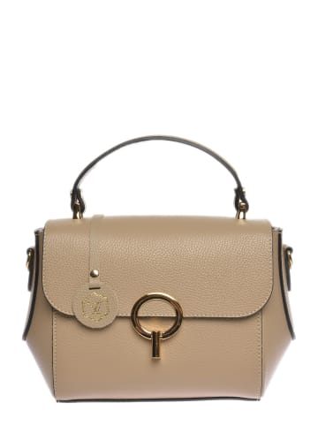 Luisa Vannini Henkeltasche in Taupe