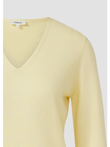 s.Oliver Strickpullover in 1015_gelb