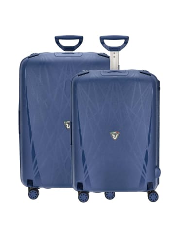 Roncato Light - 4-Rollen-Trolley Set 2tlg. M/L (smeraldo) in navy