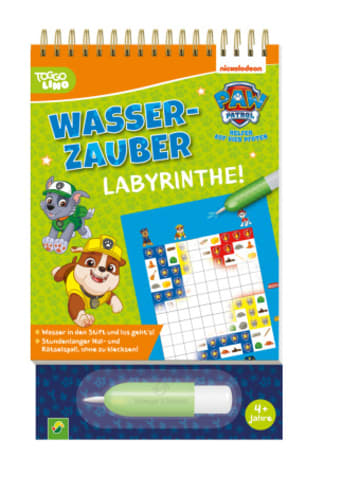 Schwager & Steinlein Buch - PAW Patrol Wasserzauber | Labyrinthe. Einfach mit Wasser malen!