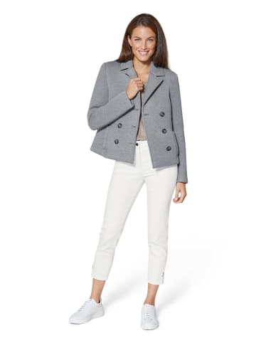 MADELEINE Schlanke 7/8-Jeans mit Strass-Dekoration in weiß