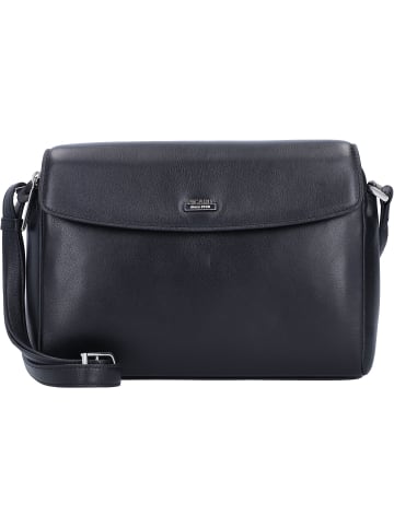 PICARD Really Umhängetasche Leder 28 cm in schwarz