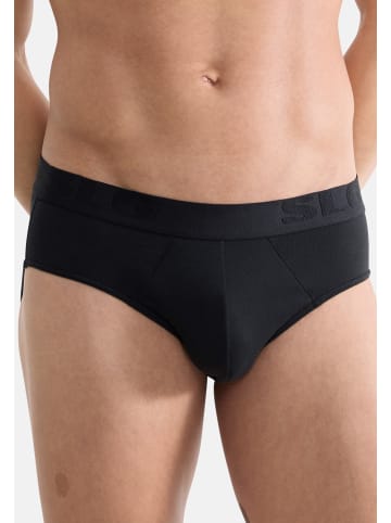 Sloggi Slip / Unterhose SLG Base Soft in Schwarz