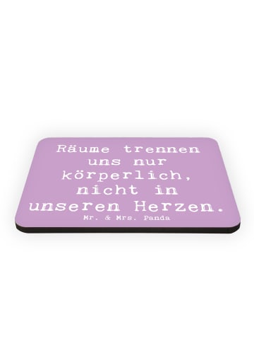 Mr. & Mrs. Panda Magnet Spruch Trennung von den Eltern mit Spruch in Lavendeltraum