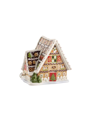 Villeroy & Boch Lebkuchenhaus mit Spieluhr Christmas Toys in Bunt in bunt