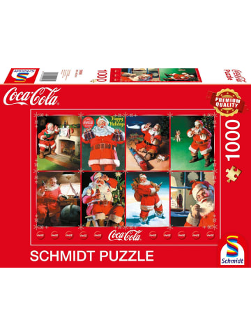 Schmidt Spiele Coca Cola - Santa Claus. 1.000 Teile | Erwachsenenpuzzle