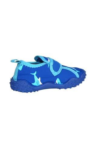 Playshoes Aqua-Schuh Hai in Blau
