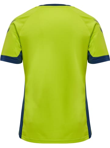 Hummel Hummel T-Shirt Hmllead Multisport Herren Leichte Design Feuchtigkeitsabsorbierenden in LIME PUNCH