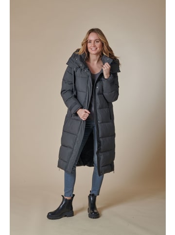 ZHRILL Damen Multi Funktions Mantel ZHISI MAX in Anthrazit