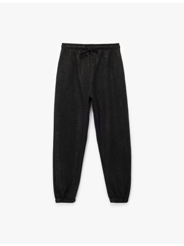 KOTON SWEAT BOTTOMS in Schwarz