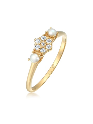 Elli DIAMONDS  Ring 375 Gelbgold Diamant in Gold