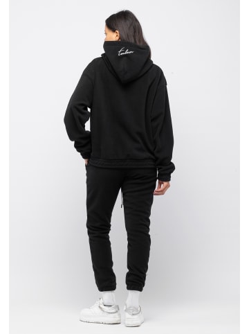 Tom Barron Freizeitanzug Oversize Fleece Tracksuit in black