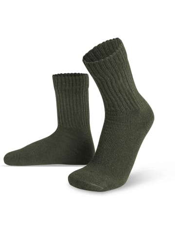 normani 10 Paar Extrem Stabile Arbeits & Sportsocken Extrem in Oliv