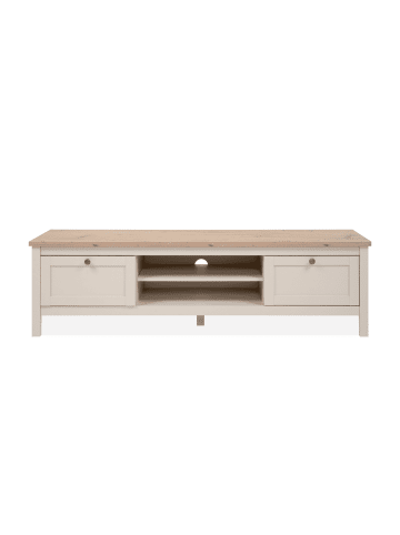 CALICOSY TV-Lowboard LUND in Beige - (W)160 x (H)45 x (L)40 cm