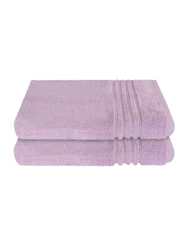 Schiesser Duschtuch Milano im 2er Set in Rosé