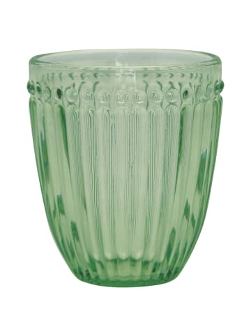 Greengate Glas ALICE PALE GREEN Grün