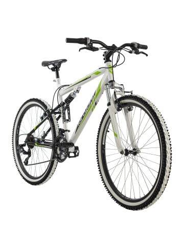 KS CYCLING Mountainbike Fully 26" Scrawler in Weiß