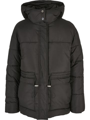 Urban Classics Urban Classics Damen Ladies Waisted Puffer Jacket in black