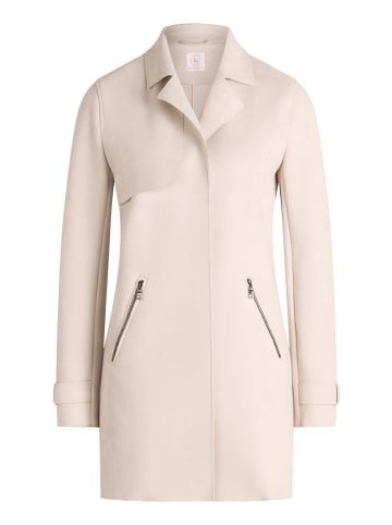 BETTY & CO Longjacke mit Reverskragen in Grau