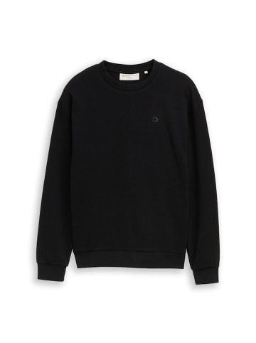 TOM TAILOR Denim Sweatshirt in Black