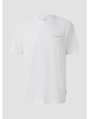 QS T-Shirt in 01D2_weiß