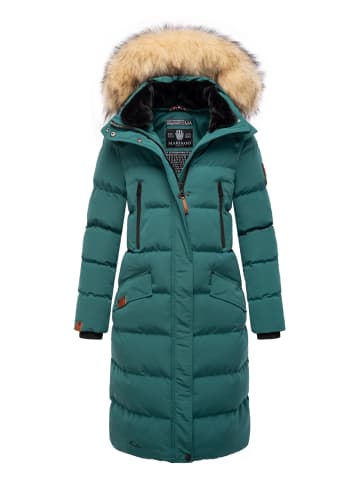 Marikoo Steppmantel Schneesternchen in Ocean Green