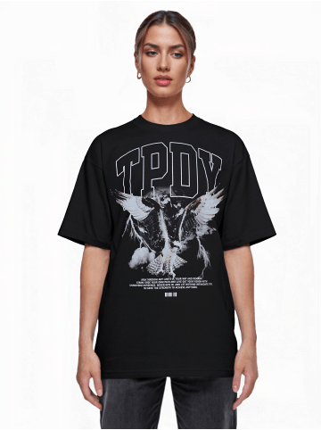 trueprodigy Oversize-Shirt Yuki F in Schwarz