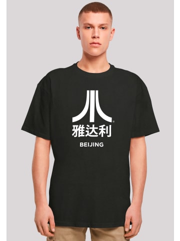 F4NT4STIC Oversize T-Shirt Atari Beijing Retro Arcade Games in schwarz