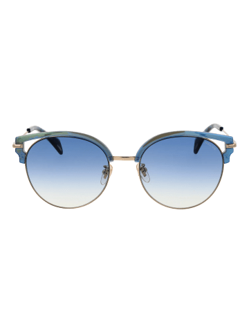 Police Damen Sonnenbrillen Schmetterling Blau