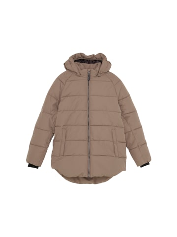 Color Kids Steppmantel COJacket - Quilt & Long in Braun