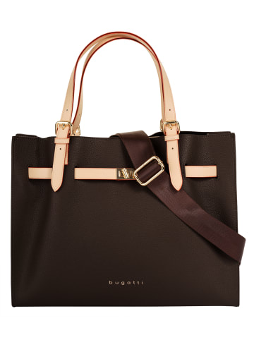 Bugatti Handtasche ELLA Kunstfaser in braun