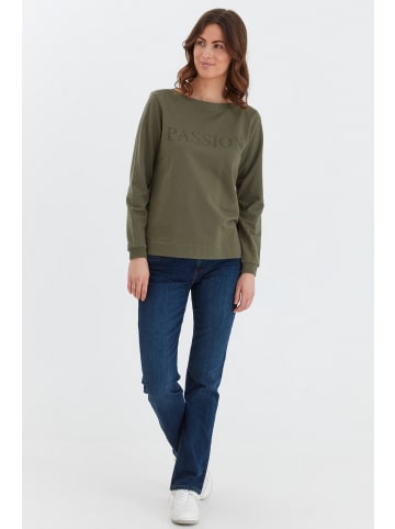 Fransa Sweatshirt FRFXTESWEAT 1 - 20609895 in grün