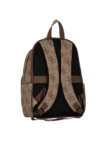 Guess Berta Rucksack 41 cm in latte logo-brown