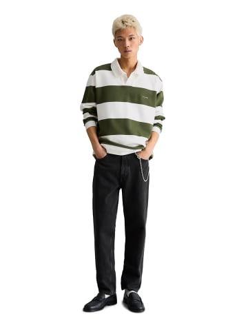 Marc O'Polo DENIM Polo-Sweatshirt relaxed in Dark Green