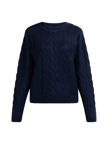 DreiMaster Vintage Damen Strick Pullover in Marine