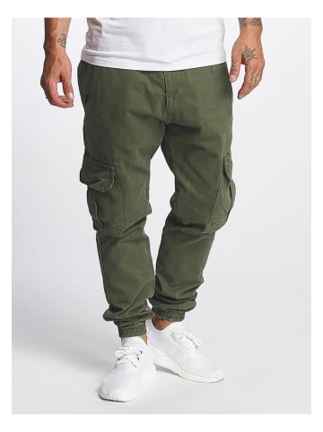 DEF Cargo Trousers in olive