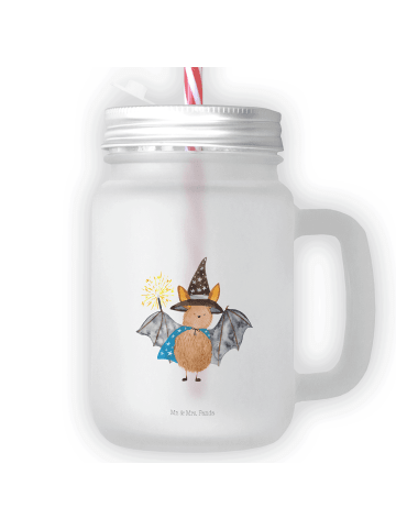 Mr. & Mrs. Panda Limonadenglas Fledermaus Zauberer ohne Spruch in Transparent