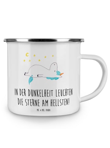 Mr. & Mrs. Panda Pott Angst vor Dunkelheit überwinden mit Spruch in Weiß