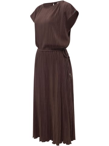 ragwear Plisseekleid Galit YOUMODO in Dark Choco