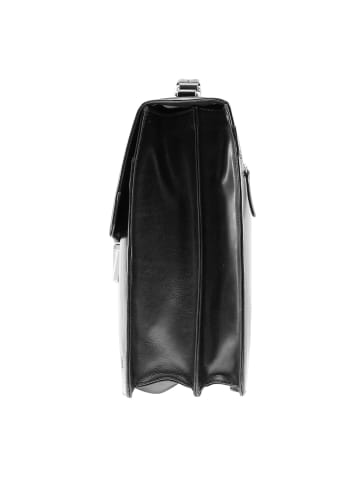 Jost Skagen Aktentasche Leder 40 cm Laptopfach black