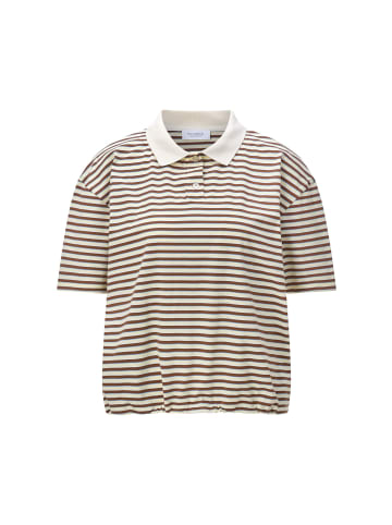 Rich & Royal Polo Shirt with Drawstring in Soft Butter