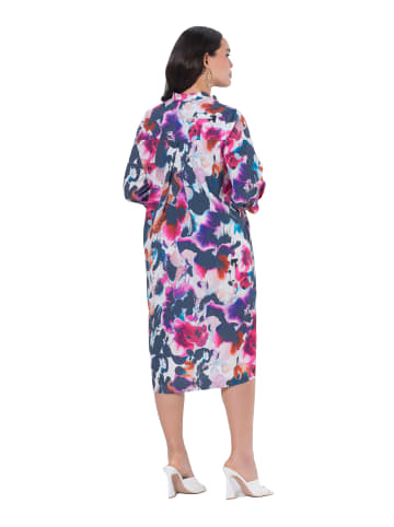 Ulla Popken Midikleid in schneeweiß