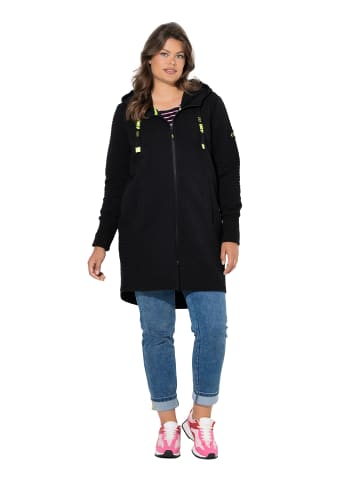 LAURASØN Sweatjacke in schwarz